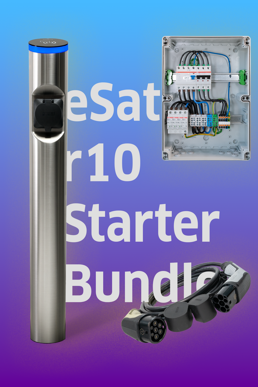 Esat Console File eSat r10 Starter Bundle – Komplettset für 11 kW Ladestation – hesotec ...